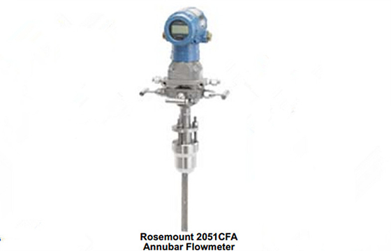 Rosemount 2051CFA Annubar फ्लो मीटर  पूरी तरह से एकीकृत वायरलेस फ्लो मीटर